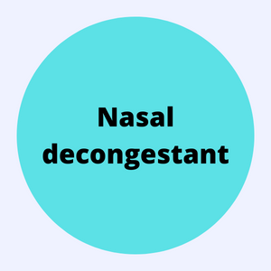 Nasal decongestant